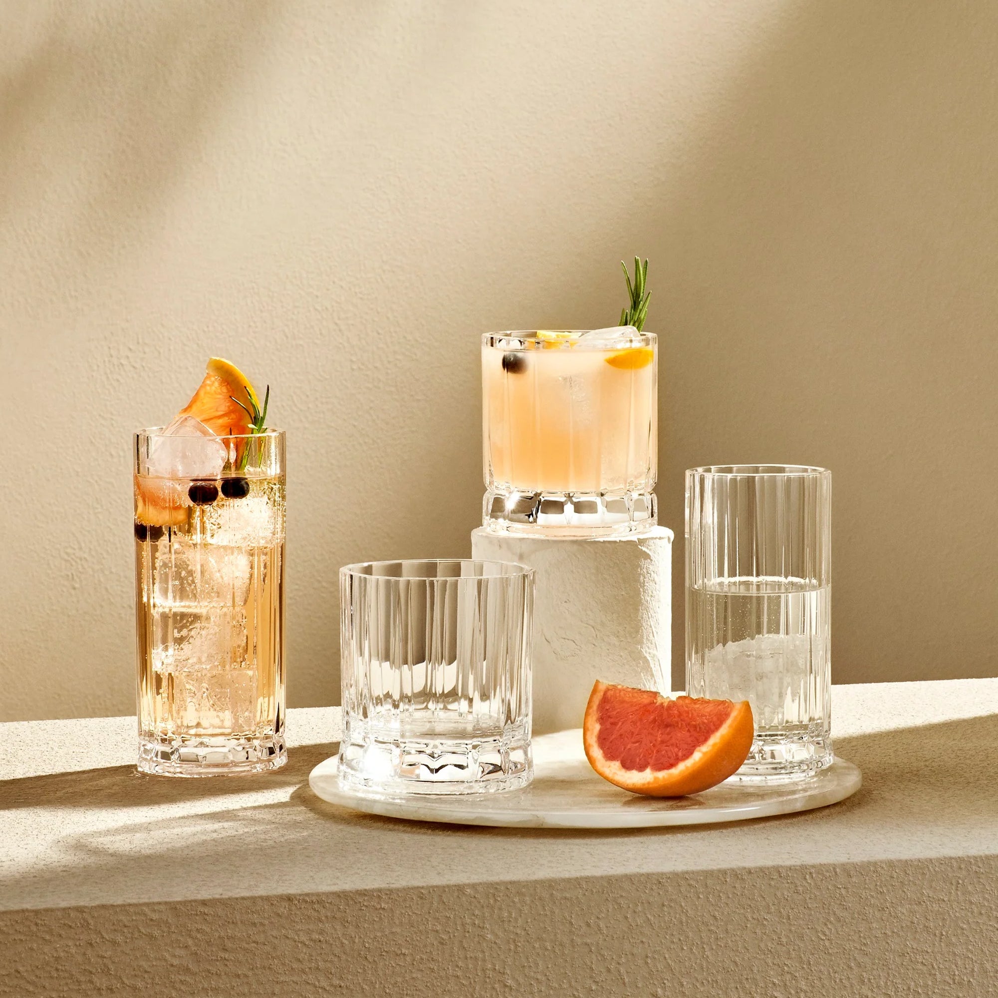 Wayne Set of Four DOF Whiskey Glasses