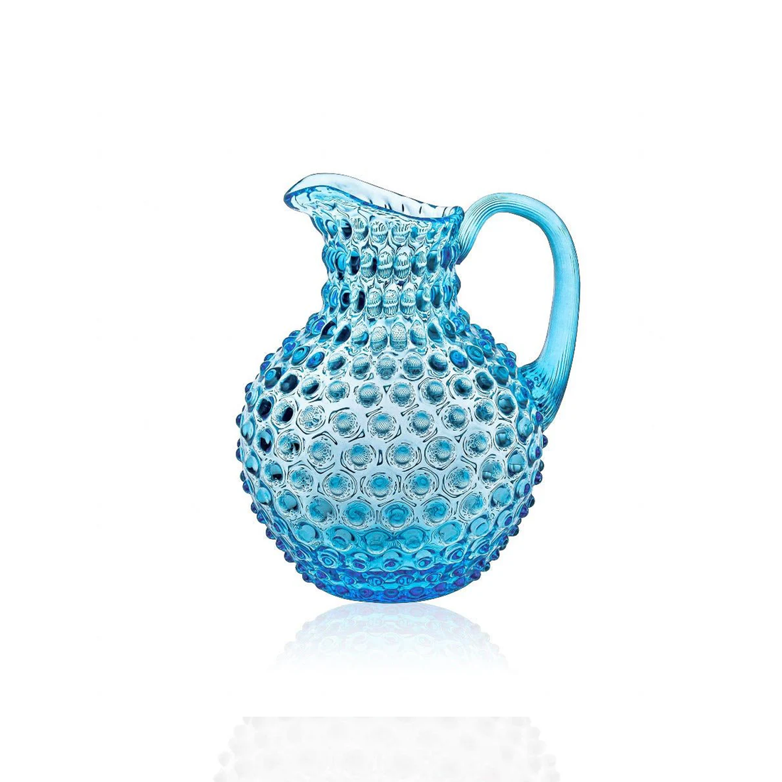 Azure Hobnail Sürahi