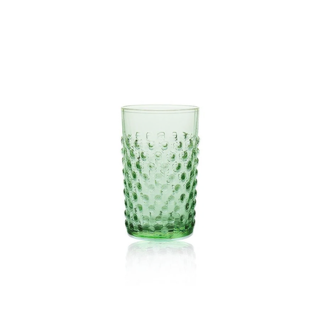 Light Green Hobnail Bardak Seti