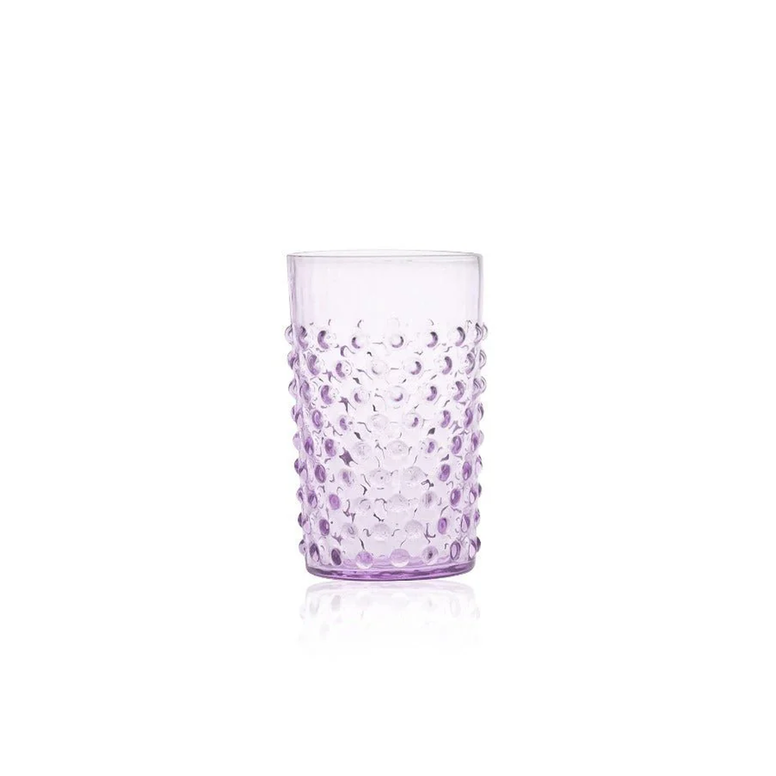 Lilac Hobnail Bardak Seti