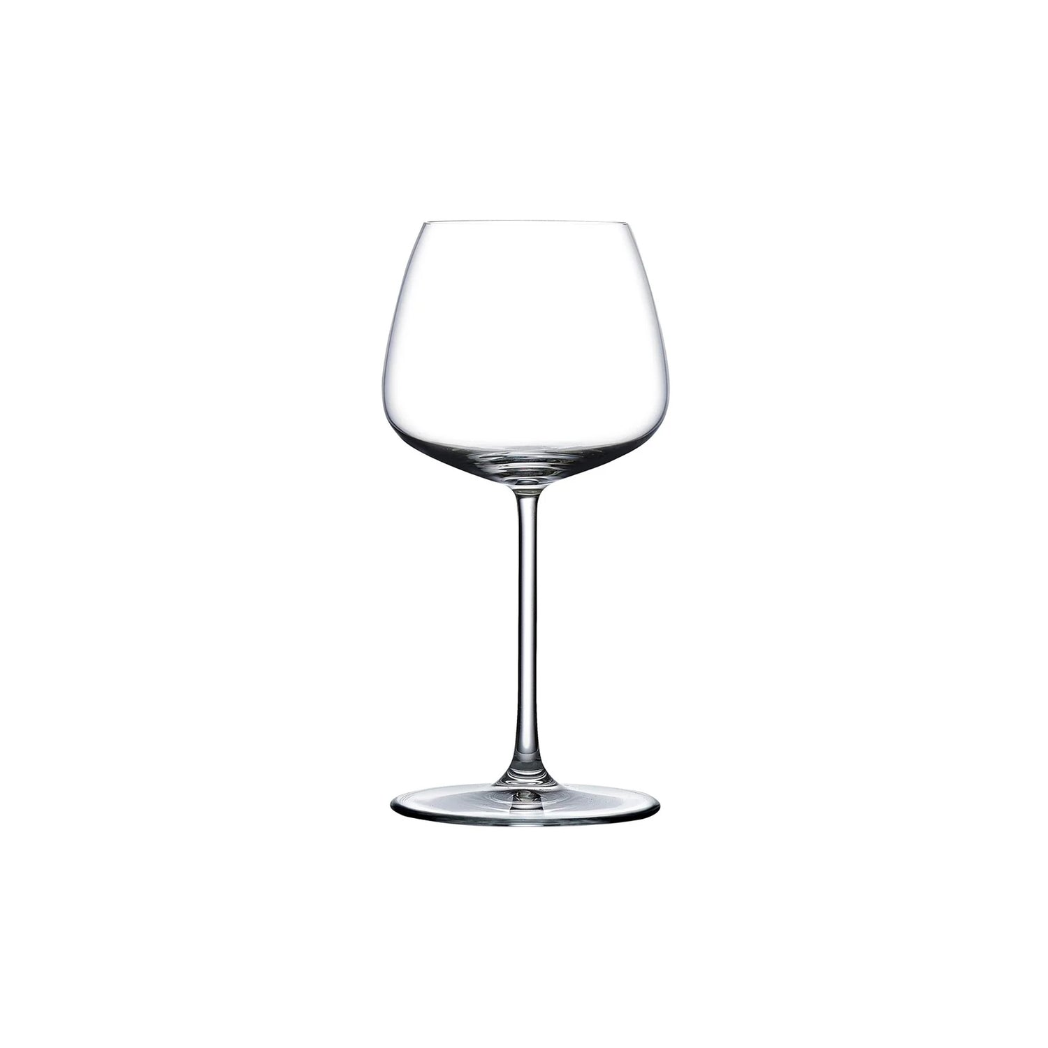 Fantasy Set of Two Tall White Wine Glasses