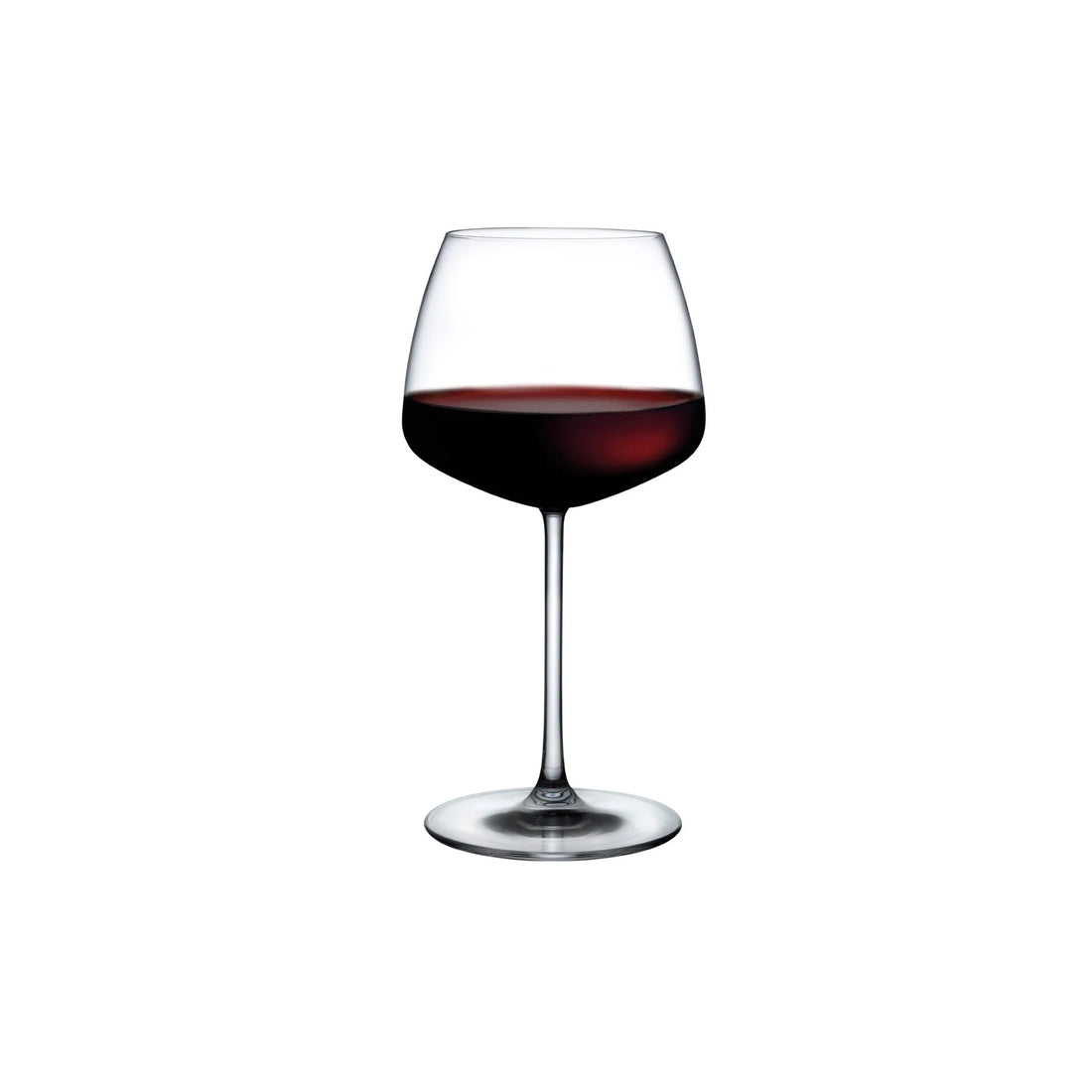 Fantasy Set of Two Tall White Wine Glasses